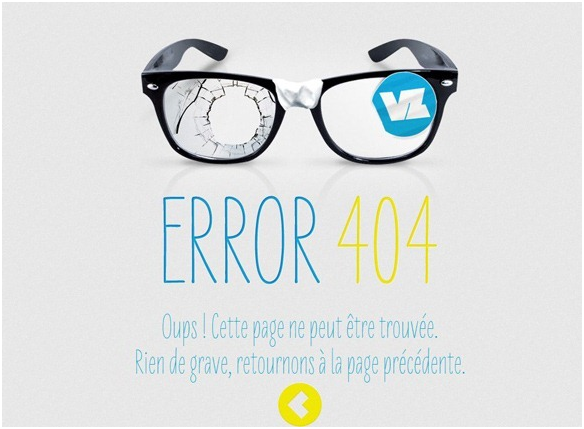 獨特的404頁面設計