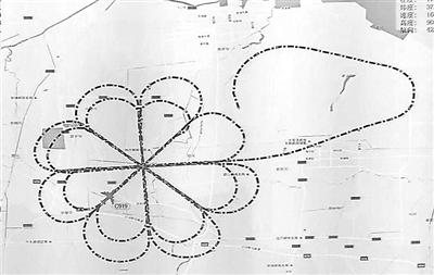 C919天秀畫月餅 迎中秋中國大飛機在空中畫月餅