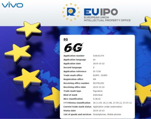 vivo注冊6G徽標  還需要全新通信技術來面對新一波挑戰